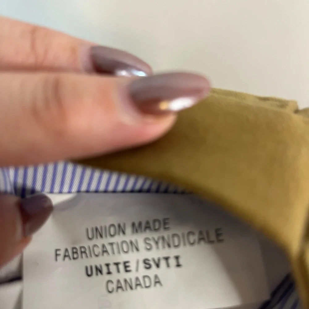 Coppley Brent 100% cotton tan dress pants size 36R - Picture 6 of 6